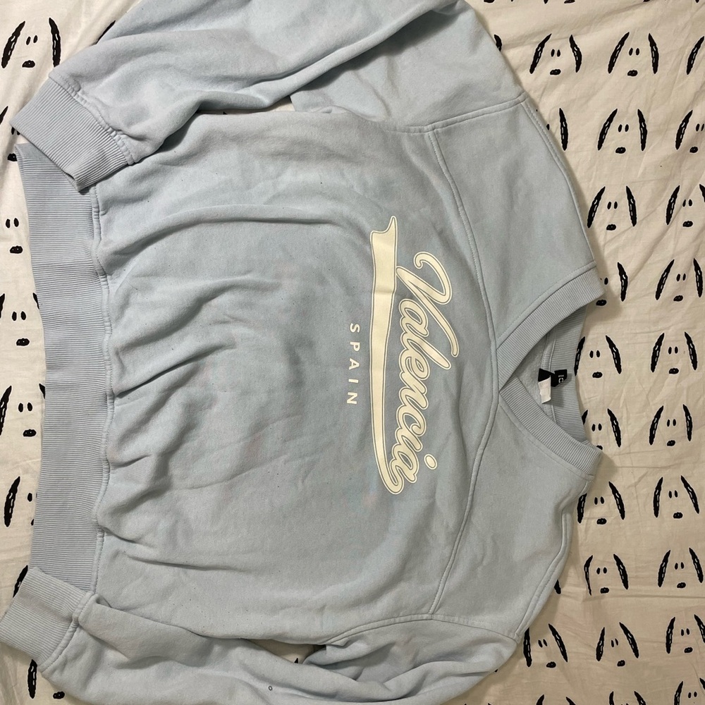 Light Blue Valencia Spain Sweatshirt